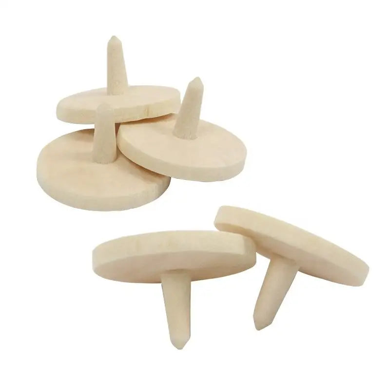 Eco-Friendly Custom Engraved Wooden Golf Ball Marker Natural Bamboo Finish Minimalist Design Sustainable Golf Accessory