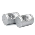 JSCREW Stainless Steel 304 Barrel Nut Cross Dowel M4 M5 M6 for Furniture Beds and Wood Assembly Hardware