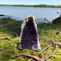 Wholesale Customized Hand Carved Natural Amethyst Geode Crystal Craft for Decoration