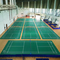 Enlio Non-Slip PVC Multi-Sport Flooring | Snake-Skin Texture Gym Floor Tiles for Basketball/Badminton/Volleyball