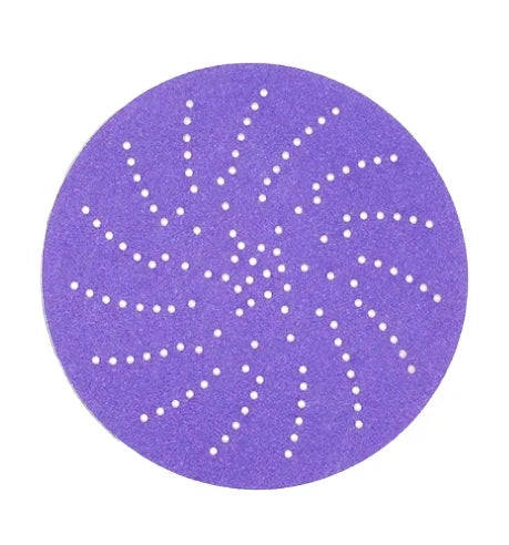5inch Premium Mixed Ceramic Abrasives Wholesale 4.5inch Sandpaper Purple Ceramic Film Various 6inch  Hook Loop Sanding Disc
