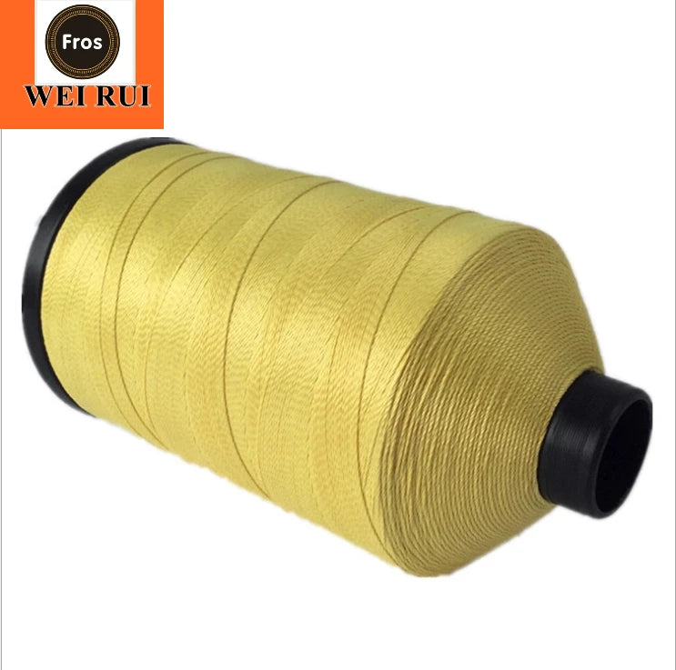 Para Aramid Thread Polyester Nomex 1414 1000d Ke Vlar Aramid Thread for Flame Retardant