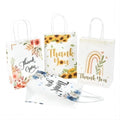 Personalized Kraft Paper Bag Custom Print Logo Idea Kraft Paper Bags Design Ecofriendly Shopping Bag With Handle