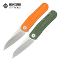 Hongrui 2026 New Design CNC 8Cr13MoV Steel Outdoor Folding Knife Survival Pocket Hunting Knife G10 Handle for Camping