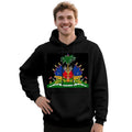 Wholesale Delivery Fast Multiple Color Options Flag of Haiti Design Men's Sweater Print on Demand Men's Casual Hoodie