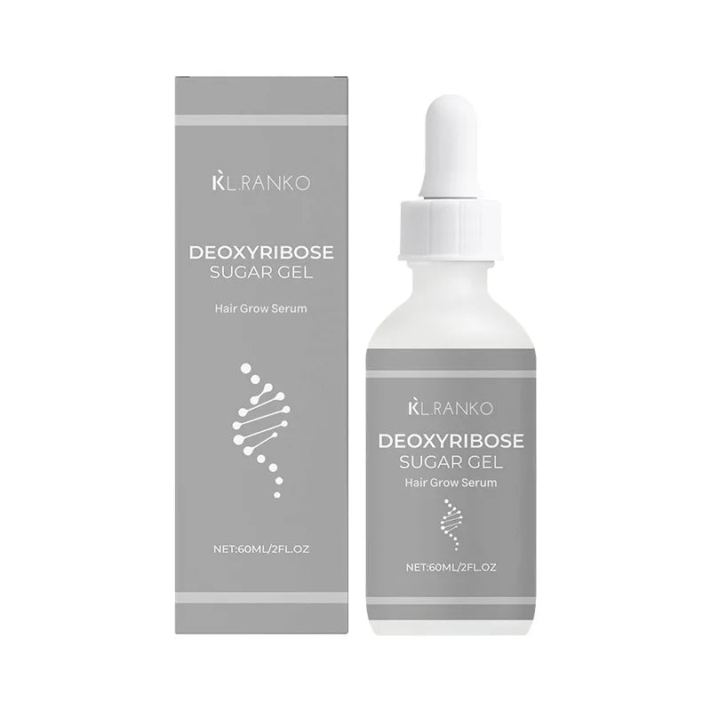 Organic Deoxyribose Sugar Gel Hair Growth Serum Nourishing Feature for Hair Development