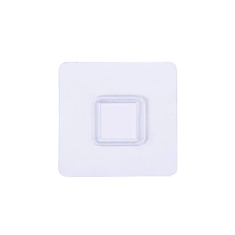 Non Marking Patch Strong Adhesive Hook Non Punching Waterproof Toothbrush Holder Buckle Transparent Non Marking Hook Accessories