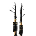HSD Telescopic Fishing Rod 49cm Ball Bearing Baticasting Reel Spinning Fishing Rods and Reels Combo