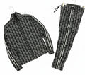 Women's Casual Printed Two Piece Sporty Clothing Set Hooded Top Elastic Waist Bottom Daily Comfort Wholesale Supply Customized