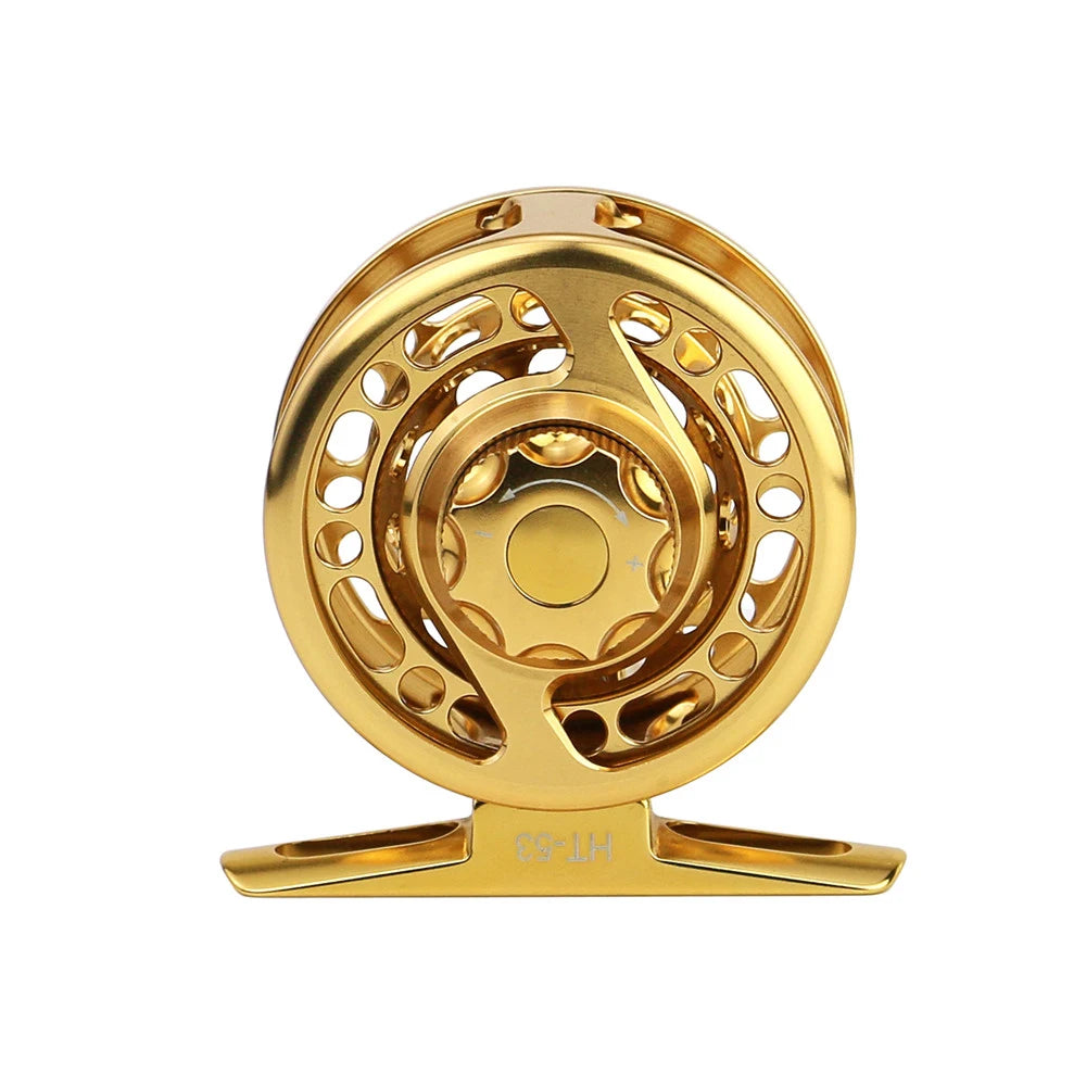 2024 New Arrival CNC Machine 47mm Diameter Aluminium Fly Fishing Reel 3 Models Fly Fishing Wheel New Generation Fishing Reels