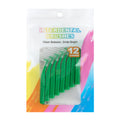 Handled Interdental Brush Cleaning Tool Orthodontic Braces Tooth Cleaning Oral Care Curved Interdental Brushes