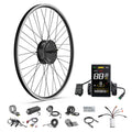 Bafang Ebike Conversion Kit G020 48V 500W Front Hub Motor Kit Cassette V Brake 20" 26" 700C for Electric Bike