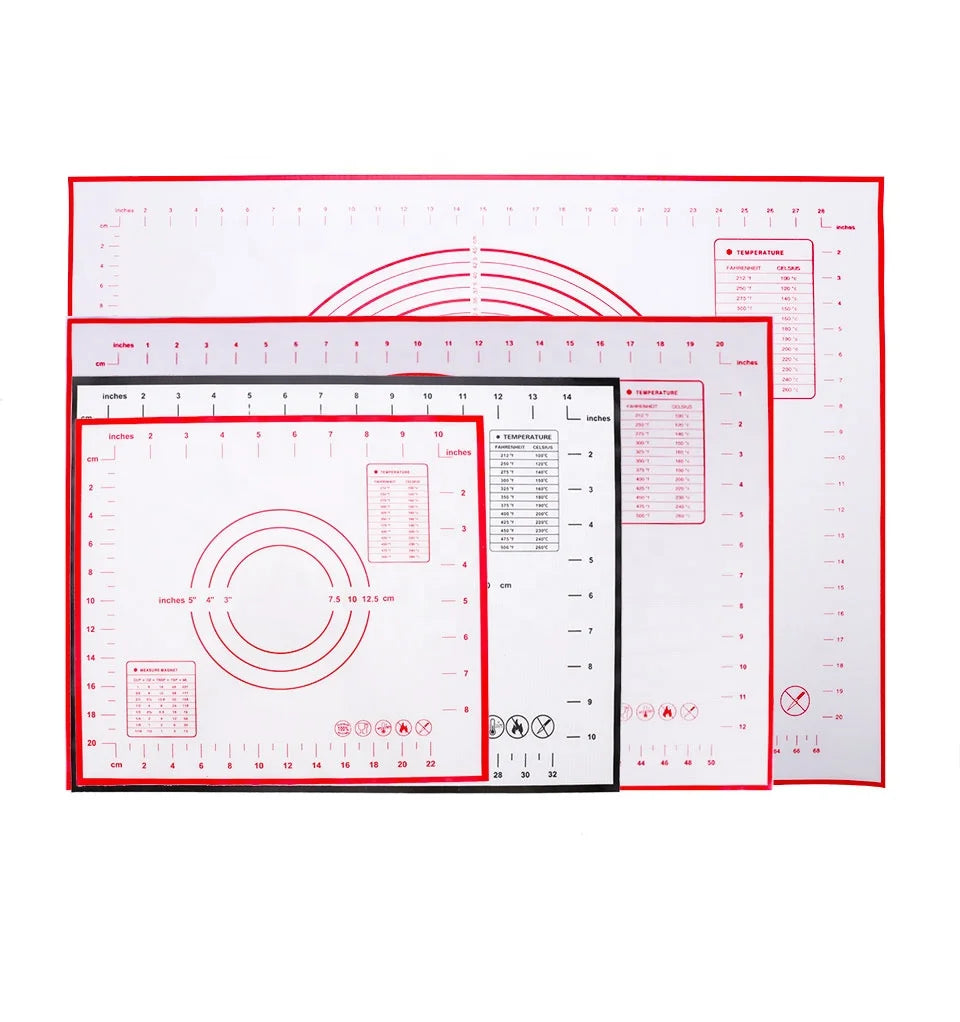 40 X 60 CM Large Silicone Cooking and Baking Mat Pastry Dough Mat for Baking & Pastry Tools