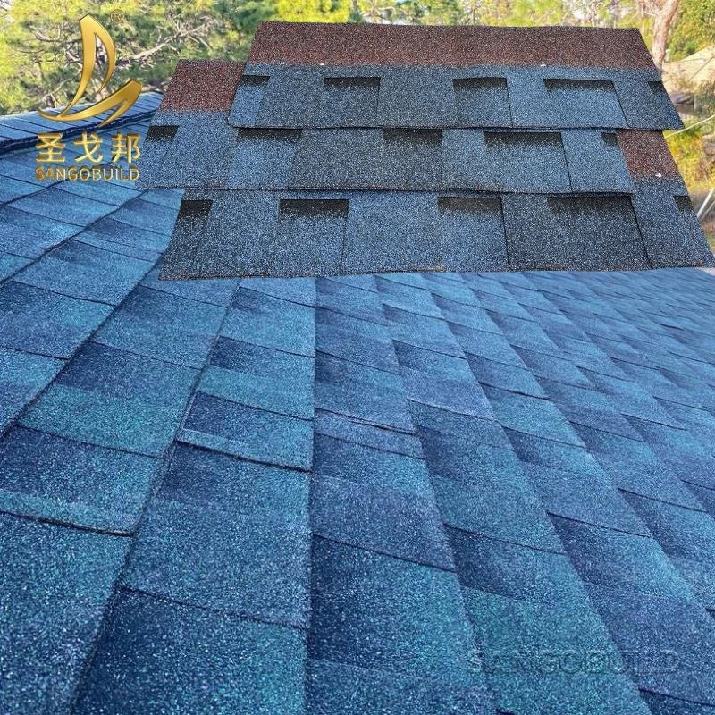 Anti- Rust Protection Asphalt Gaf Roofing Shingles Roofing Tiles for Import and Export