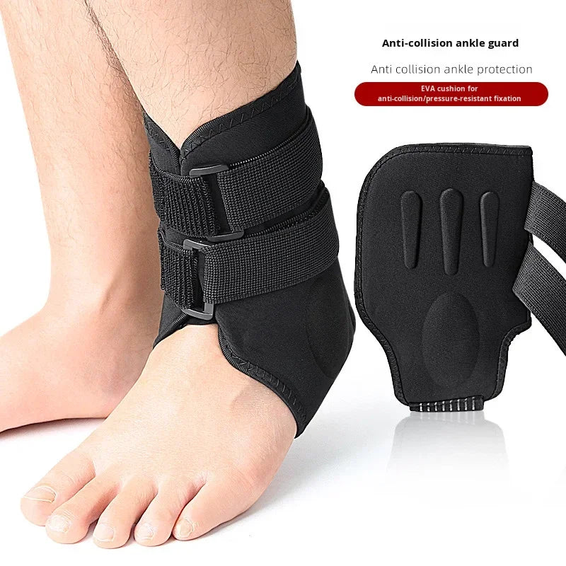 Adjustable Ankle Guard with Dual-Sided Pads for Soccer Football Baseball Softball -Impact Support Brace for Men Women Kids