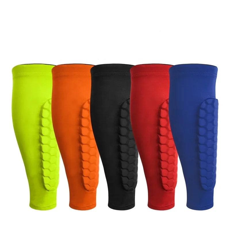 Custom Calf Support Brace for Basketball Motorcycle Protective Gear Football Soft Honeycomb Knee Pads