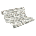 Made in Germany - Wallpaper rolls Stone Beige Grey - Non Woven Vinyl - Modern Wallpaper Stone Look for Walls - 1005 x 053 m
