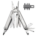 Wholesale 25 in 1 Camping Folding Knife Plier CNC Stainless Steel EDC Portable Plier Screwdriver Bits for Outdoor Activities