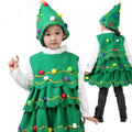 Hot-selling Christmas Tree Children's Costumes and Christmas Children's Cosplay Performance Costumes