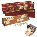 Star VIP Plastic Okey Rummy Table Game Tile Set for 4 Adults Durable