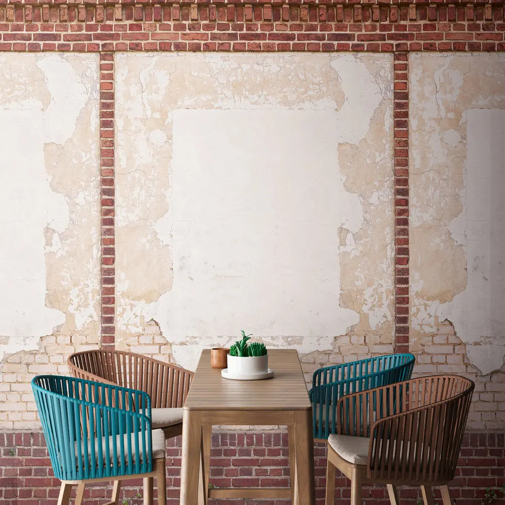 Germany Made Modern Stone Look Photo Wallpaper Mural Non Woven Vinyl Wash & Light Resistant 0.53x8.80m Roll Living Room Bedroom