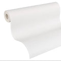 Germany Made Modern Coatable Non Woven Vinyl Wallpaper Rolls Plain Paintable White 10.05x0.53m for Hotel & Bathroom Use