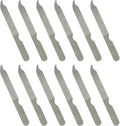 Fingernail Files Metal Nail Files for Natural Nails 4inch Stainless Steel Thin Durable Nail File