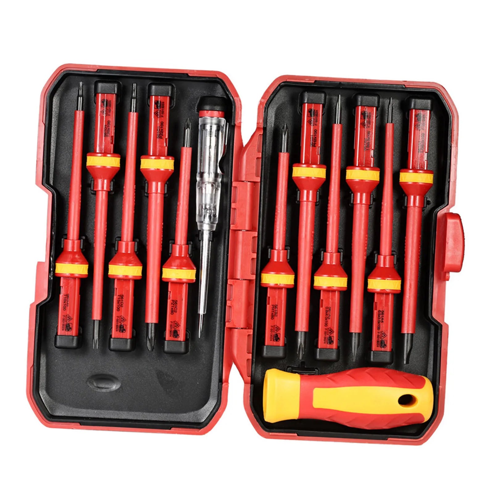Hot Selling 13-Piece VDE Insulated Screwdriver Set Industrial Grade Screwdriver Set Resistant to High Voltage Screwdriver Set