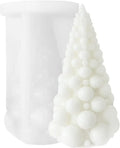 Customized Large Bubble Christmas Tree Shape Candle Mold for Candle Making Succulent Plaster Polymer Clay Decoration