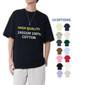 Wholesale Custom Your Brand Logo 100% Cotton Tshirt Blank Men T Shirt Plain Casual Men's T-shirts