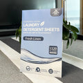 Eco Colorful Nano-Concentrated Laundry Detergent Sheets Powerful Cleaning for Washing Machine Disposable Appropriate for Apparel
