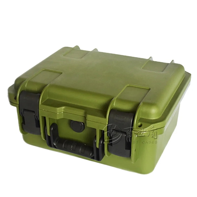 IP67 Waterproof Lightweight Hard Plastic Shockproof OEM/ODM Customizable Tool Case EVA Lining Buckle Closure for Camping Hiking