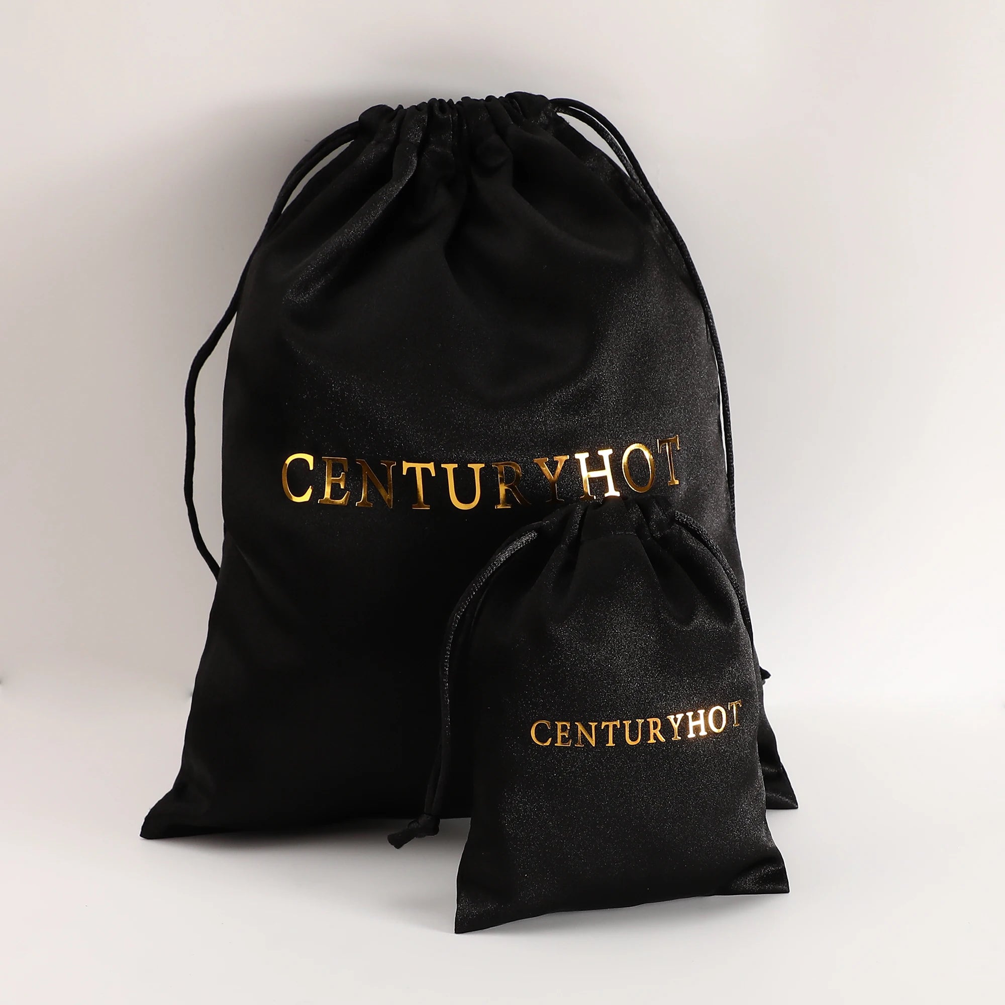 Wholesale  Satin Drawstring Bag  Wedding Gift Bag Jewelry Bags Dust Cosmetic Bags With  Logo Printed Jewelry Pouch