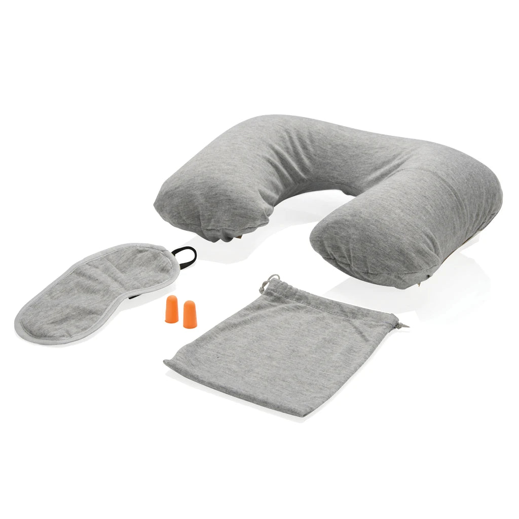 Customizable Travel Comfort Set with Personalized Logo