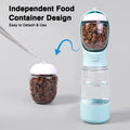 Portable Waterproof Outdoor Pet Companion Cup with 3-in-1 Water Bottle & Food Dispenser for Dogs & Cats MegaBDM