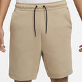 High Street Style Men's Sports Shorts Custom XS Size Solid Pattern French Terry Cotton Fleece Drawstring Waist Mid Waist Knee