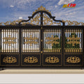 Artistic Iron Main Gate Designs for Homes Eco-Friendly 3D Modeling Included Lasting Durability Elegant Decorative Patterns