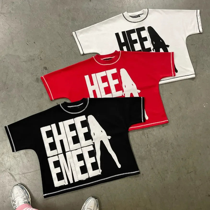 For Tee Clothing Unisex Regular Fit Formal Solid 230 GSM Cotton Contrast Stitch Silk Screen Printed T-Shirt Men