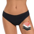 Private Label Super Absorbent 4 Layers Menstrual Cycle Fat Ladies Underwear Girls Leakproof Period Panties for Women