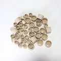 Customizable Packing 500pcs/bag 11mm 14mm 17mm Eco Friendly PLA Ink Cup Biodegradable Disposable Pigment Tattoo Ink Cup MegaBDM