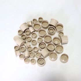 Customizable Packing 500pcs/bag 11mm 14mm 17mm Eco Friendly PLA Ink Cup Biodegradable Disposable Pigment Tattoo Ink Cup