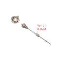 WZAUTO Accessory Manual Spray Gun Nozzle Needle Aircap W-101 Parts Accesory Component Air Kit Sprayer Fluid Nozzle
