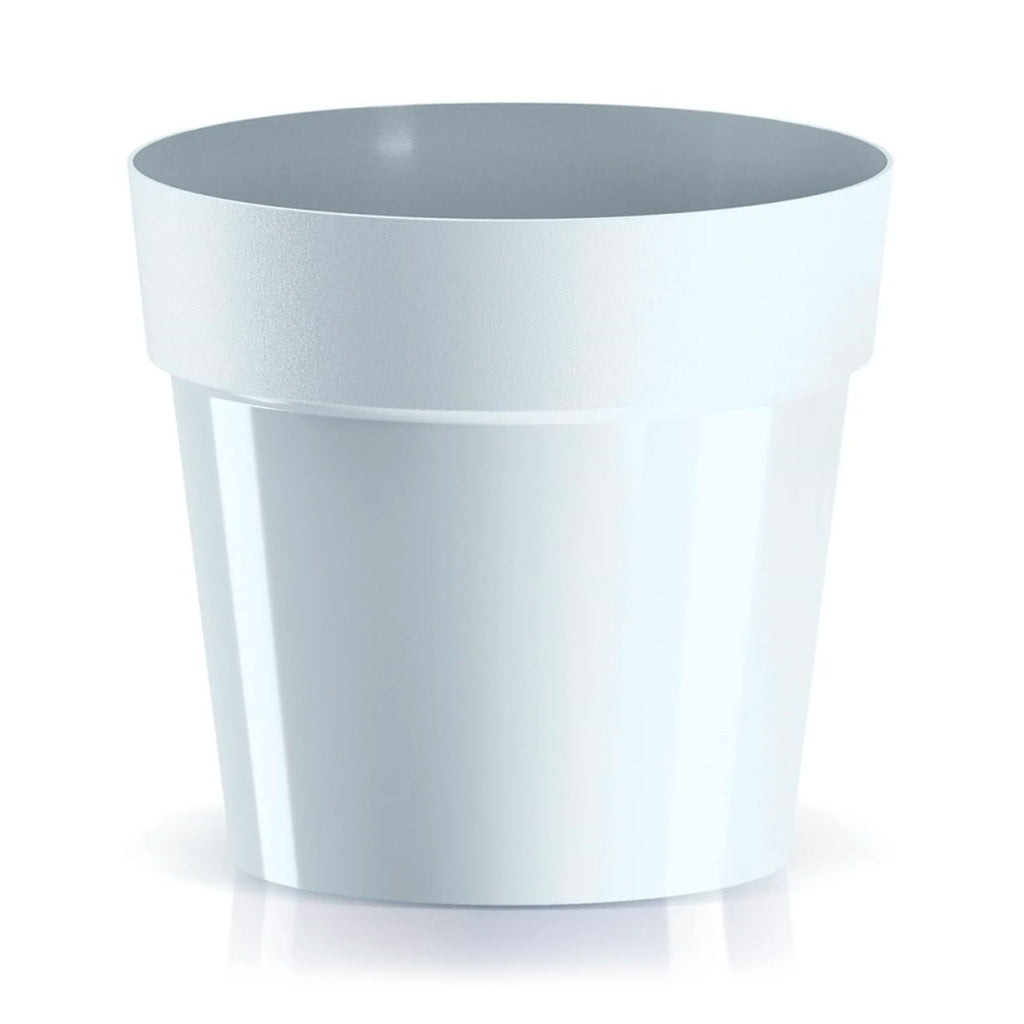 CUBE BASIC flower pot dimensions (mm) 179x179x165 color White