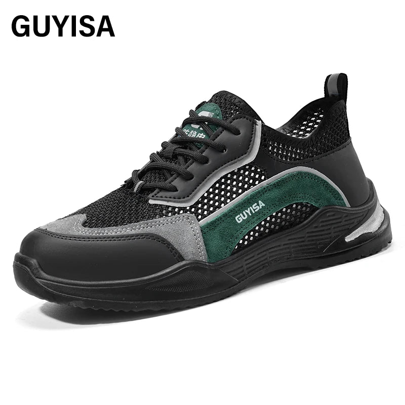 GUYISA New Fashion Sports Series Safety Shoes Anti-static Anti-Puncture Non-slip SRC