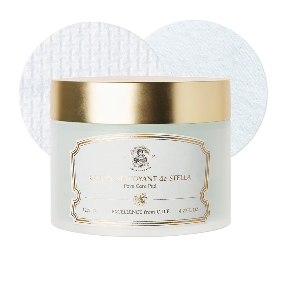 Korean Cosmetics CHALLANS De PARIS SkinToner Pad Anti-Sebum Panthenol Cotton Pads Pore Tightening Excess Sebum Control MegaBDM