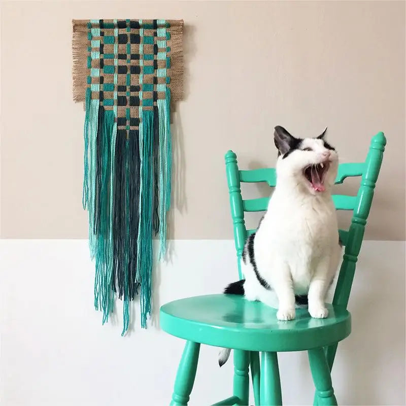 Handmade Home Living Room Bedroom Boho Macrame Hand Woven Wall Hanging Tapestries