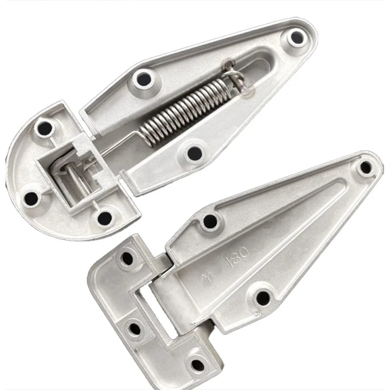 SY2 6004 6005 Small Stainless Steel Flat Spring Hinges Industrial Design Self-Closing Spring Hinge for Flat Door
