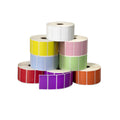80mm New Arrival Colorful Adhesive Paper Waterproof Heat-Resistant Promotion Grocery Delivery Shipping Label Luxury Fashion