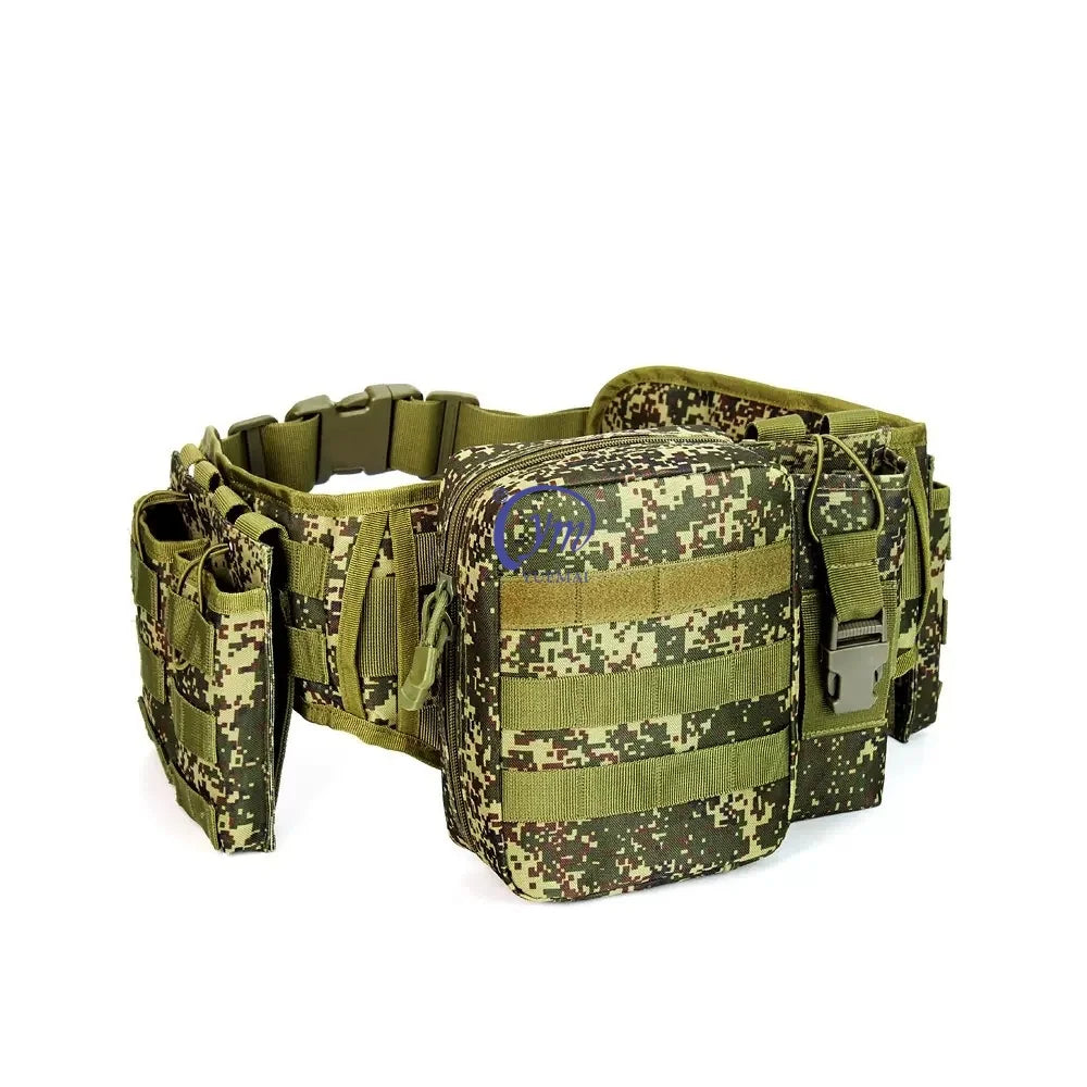 High-quality Multi-functional Heavy-duty Training Outdoor Activities Multi-Purpose Molle Waist Rig Tactical Belt