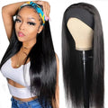 CLJhair Wholesale Indian Vendors Best Quality 10A Unprocessed  Virgin Human Hair Temple Cheap Bob Headband Wigs for Black Women